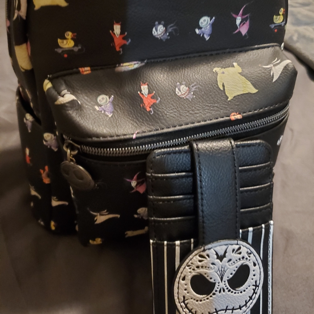 NBC backpack/ wallet set